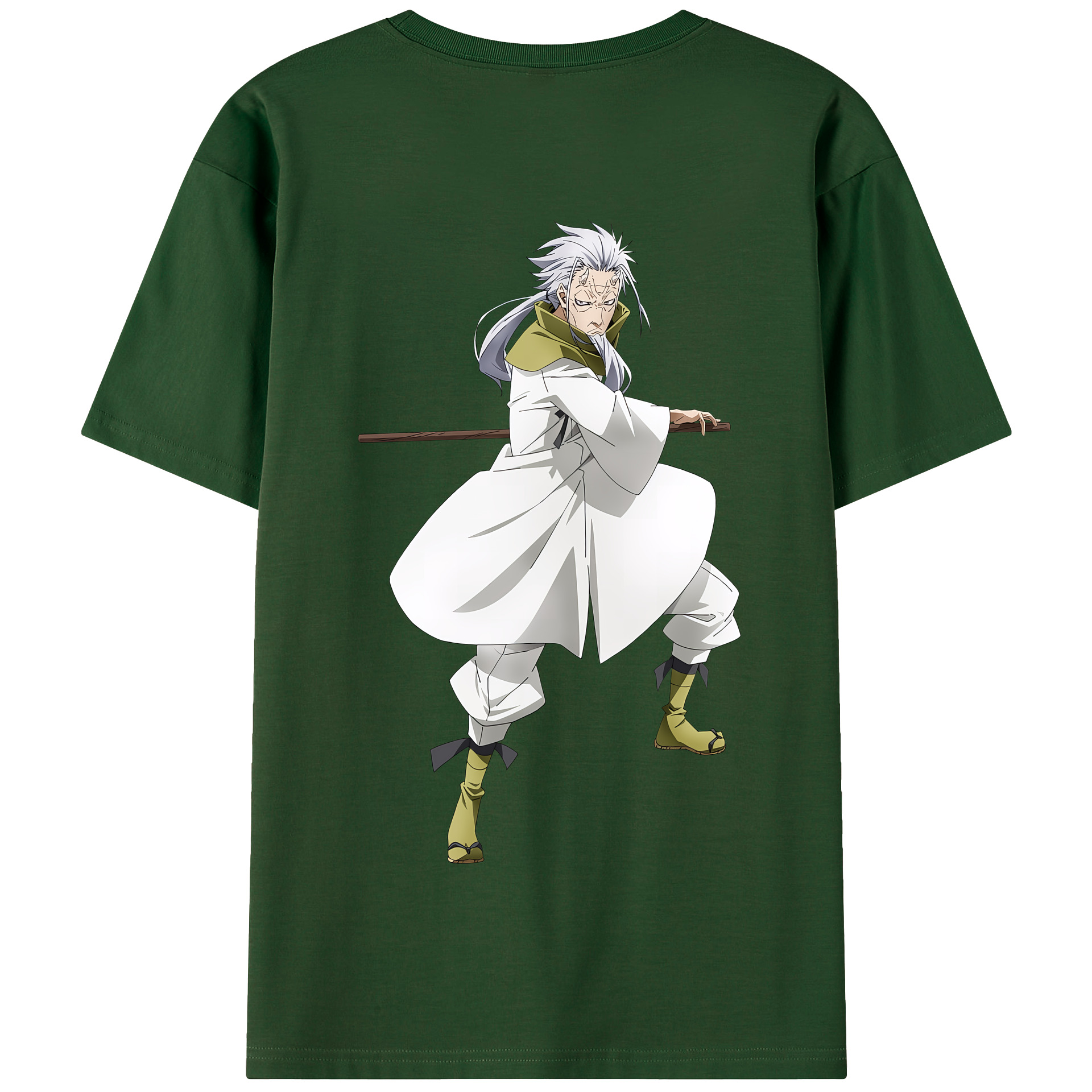 （画像用） 転スラ Regarding Reincarnated to Slime 綿100％半袖Tシャツ（背面プリント）